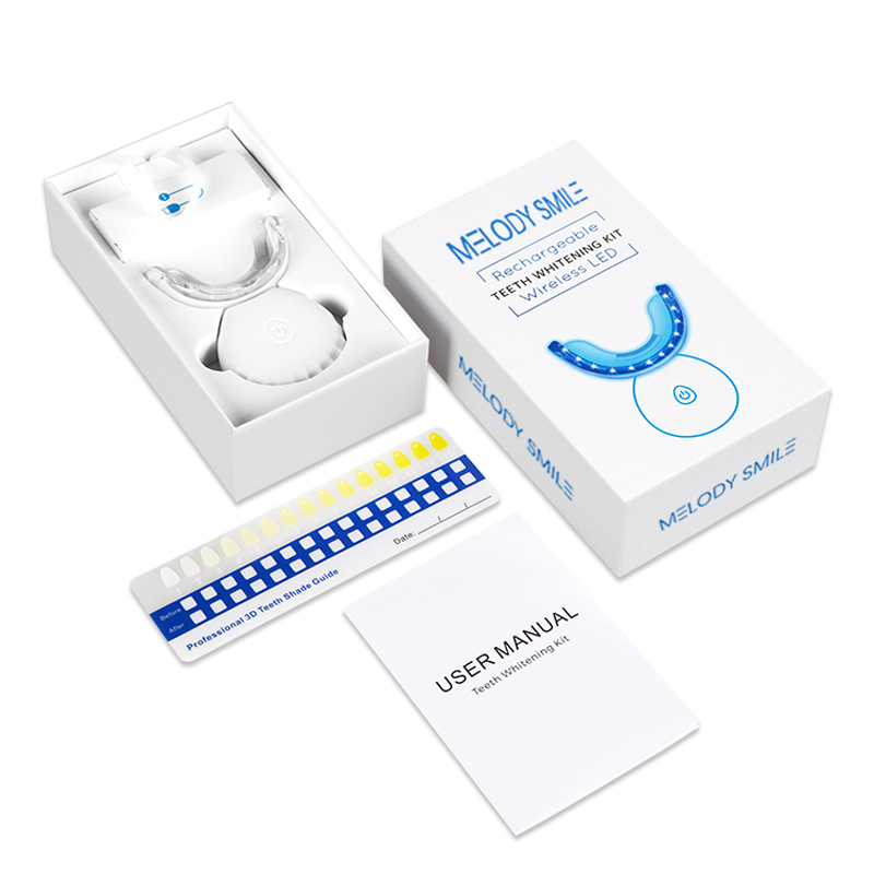 Teeth Whitening Logo - 블루 라이트 치아 미백 LED 키트
