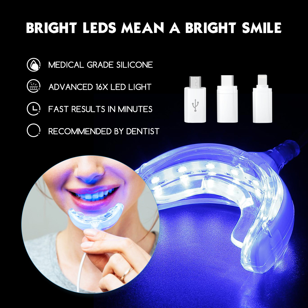 Teeth Whitening Retainer - Luxsmile 스마트 LED 치아 미백 휴대용