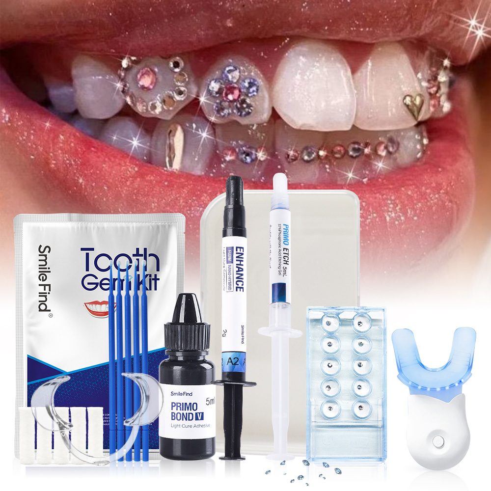 Diy 치아 보석 키트 다이아몬드 접착제 세트 보석 크 - Tooth Gem Kit 리뷰 및 가격