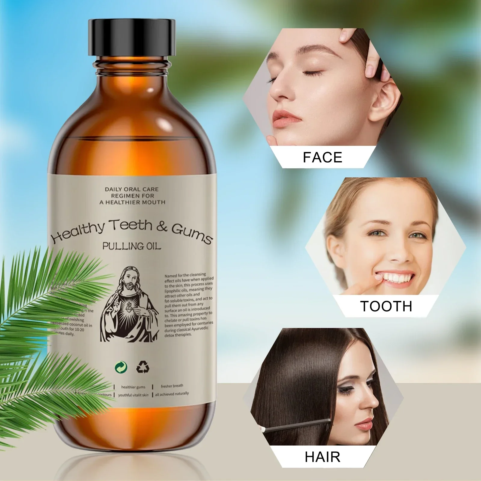 코코넛 풀링 오일 구강청결제 - 상쾌한 입냄새, 천연  - Coconut Oil Pull 리뷰 및 가격