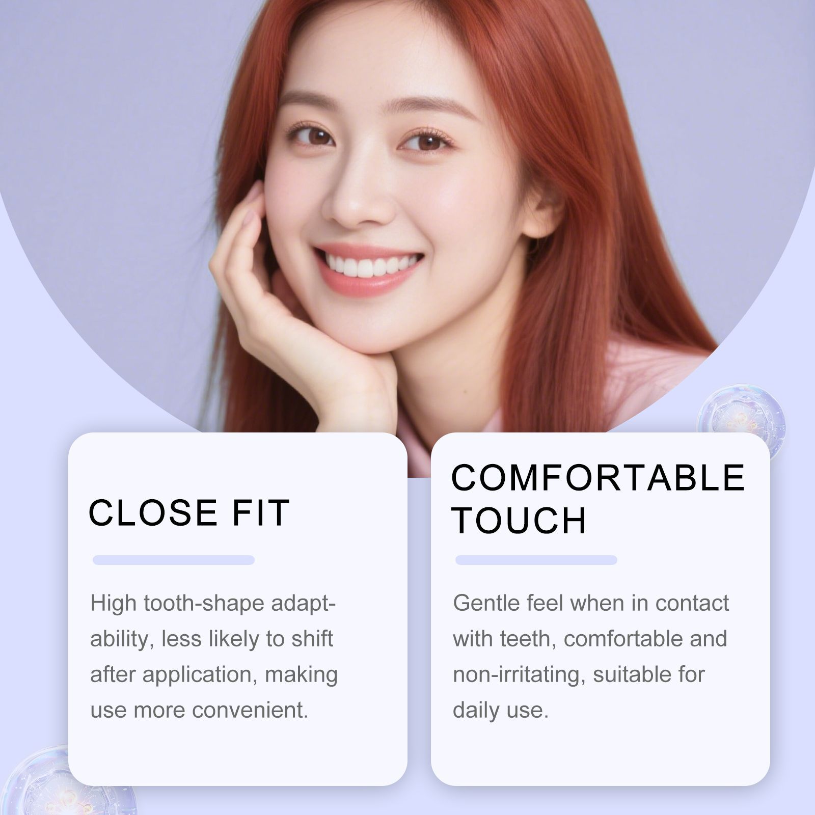 핫세일 퍼플 샤이니 치아 미백 스트립 전문 광택 미백제 - Teeth Whitening Retainer 리뷰 및 가격