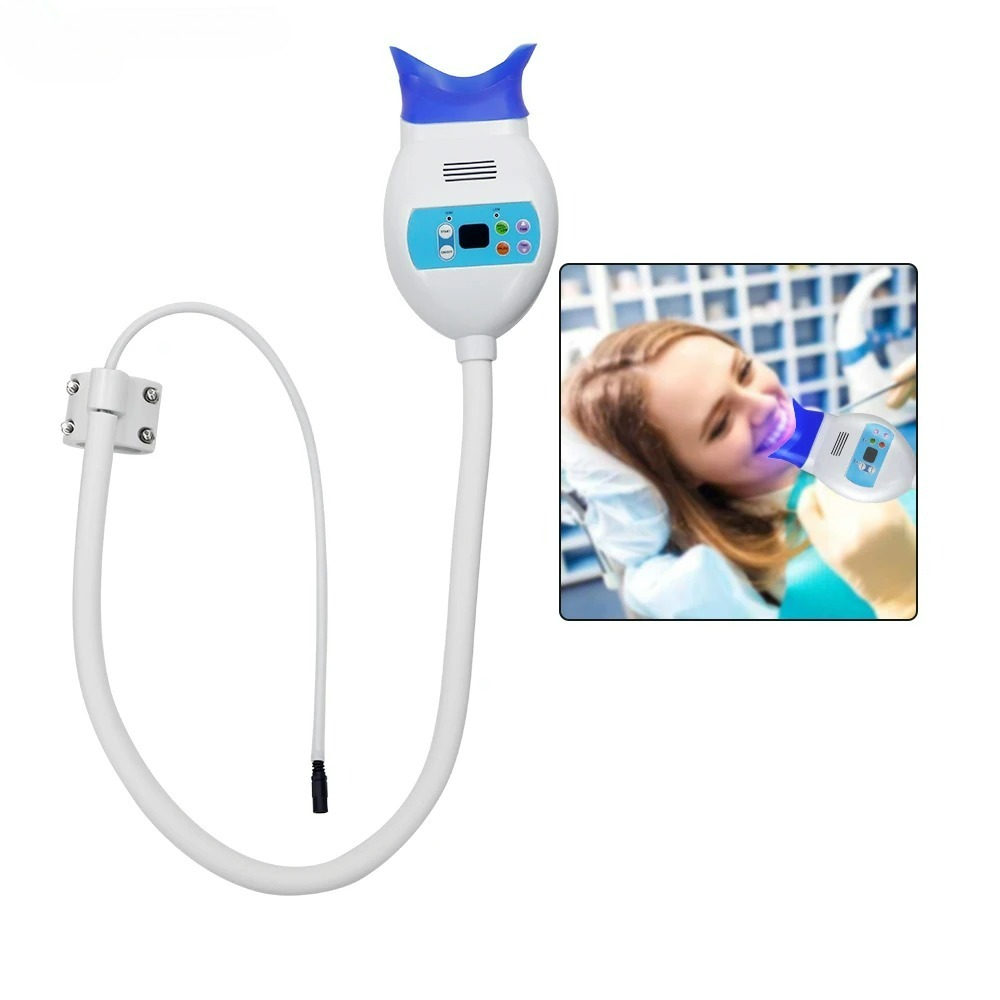 데스크탑 치아 미백 냉광기 8 LED 3색 조절 가능  - Teeth Whitening Dental 리뷰 및 가격