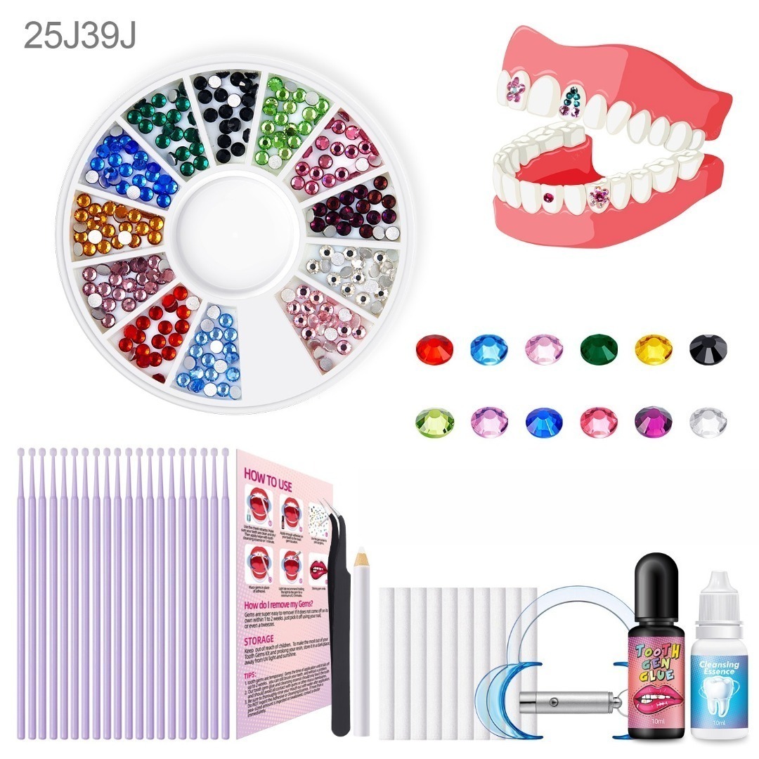 DIY 치아 보석 키트 보석 세트 크리스탈 다이아몬드  - Tooth Gem Kit 리뷰 및 가격