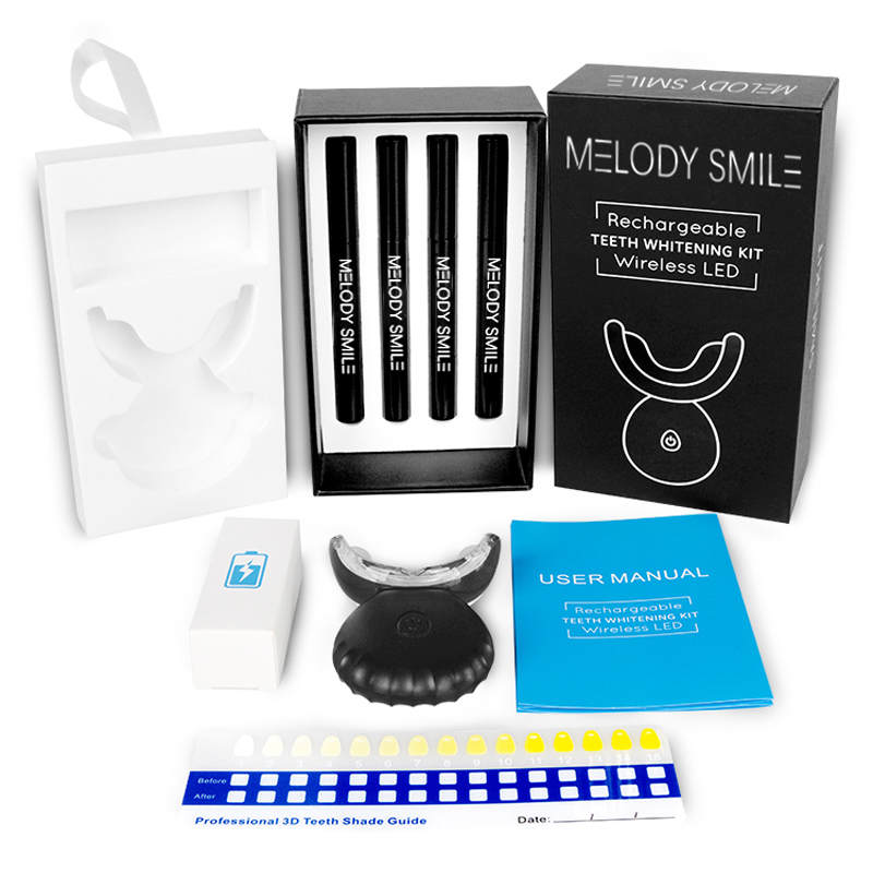 블루 라이트 치아 미백 LED 키트 무선 가정용 미백  - Teeth Whitening Logo 리뷰 및 가격