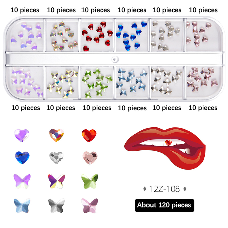 치과 크리스탈 패션 치아 보석, 뷰티 다이아몬드 치아  - Tooth Gem Kit 리뷰 및 가격