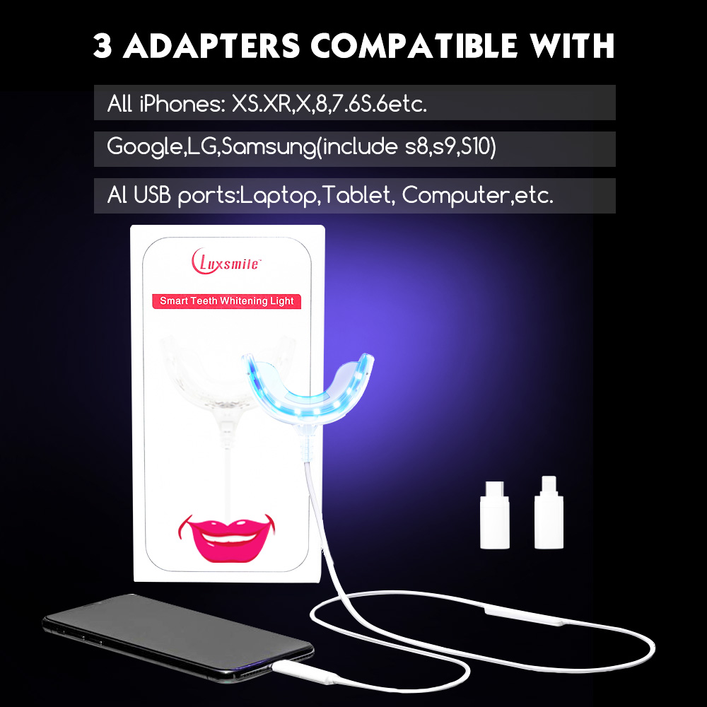 Luxsmile 스마트 LED 치아 미백 휴대용 USB - Teeth Whitening Retainer 리뷰 및 가격