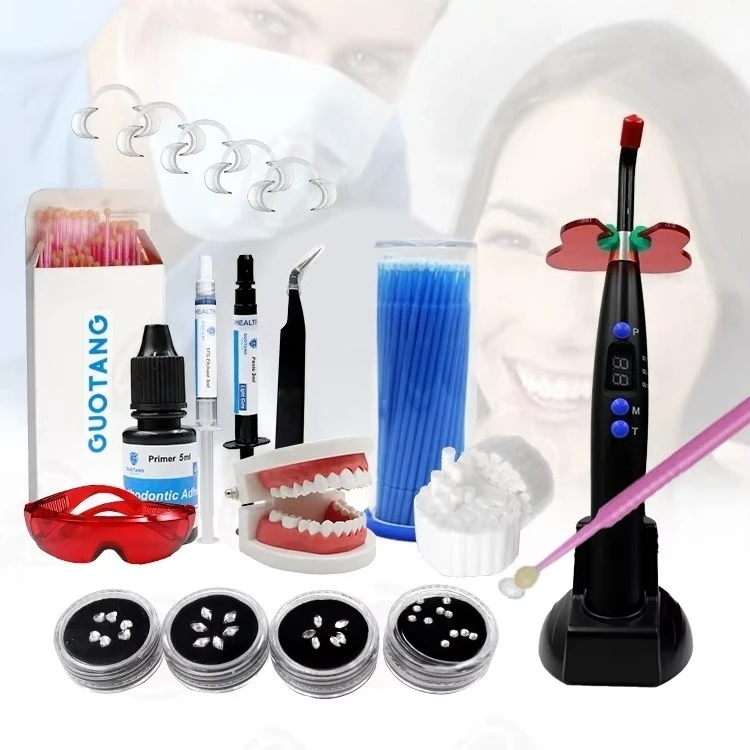베스트 홈, 치아 스타터 광중합 복합 레진 접착제 에칭 - Tooth Gem Kit 리뷰 및 가격