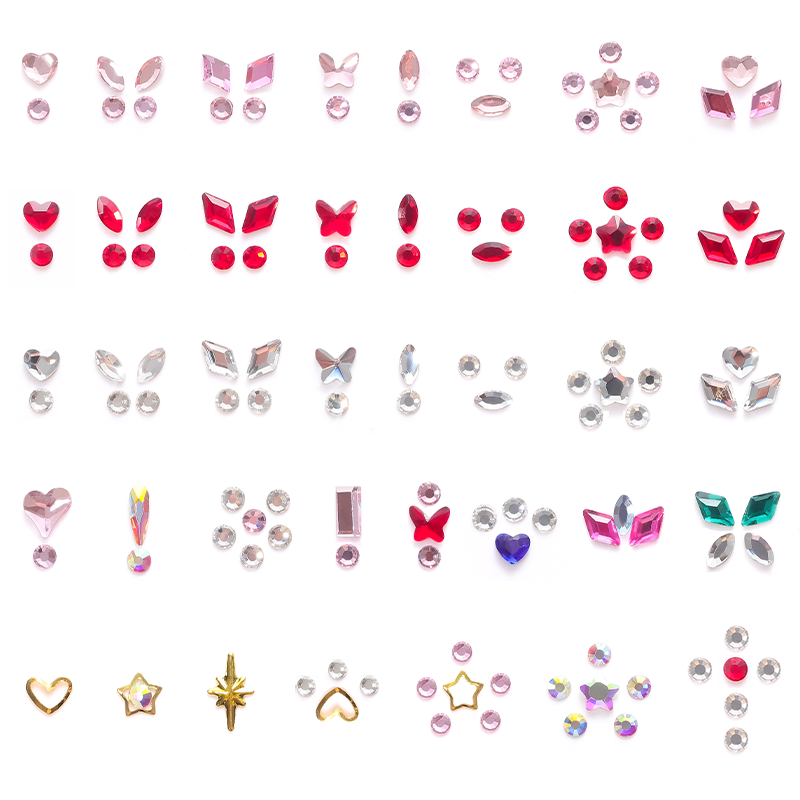 치과용 보석류, 다양한 모양과 색상의 크리스탈 다이아몬 - Tooth Gem Kit 리뷰 및 가격