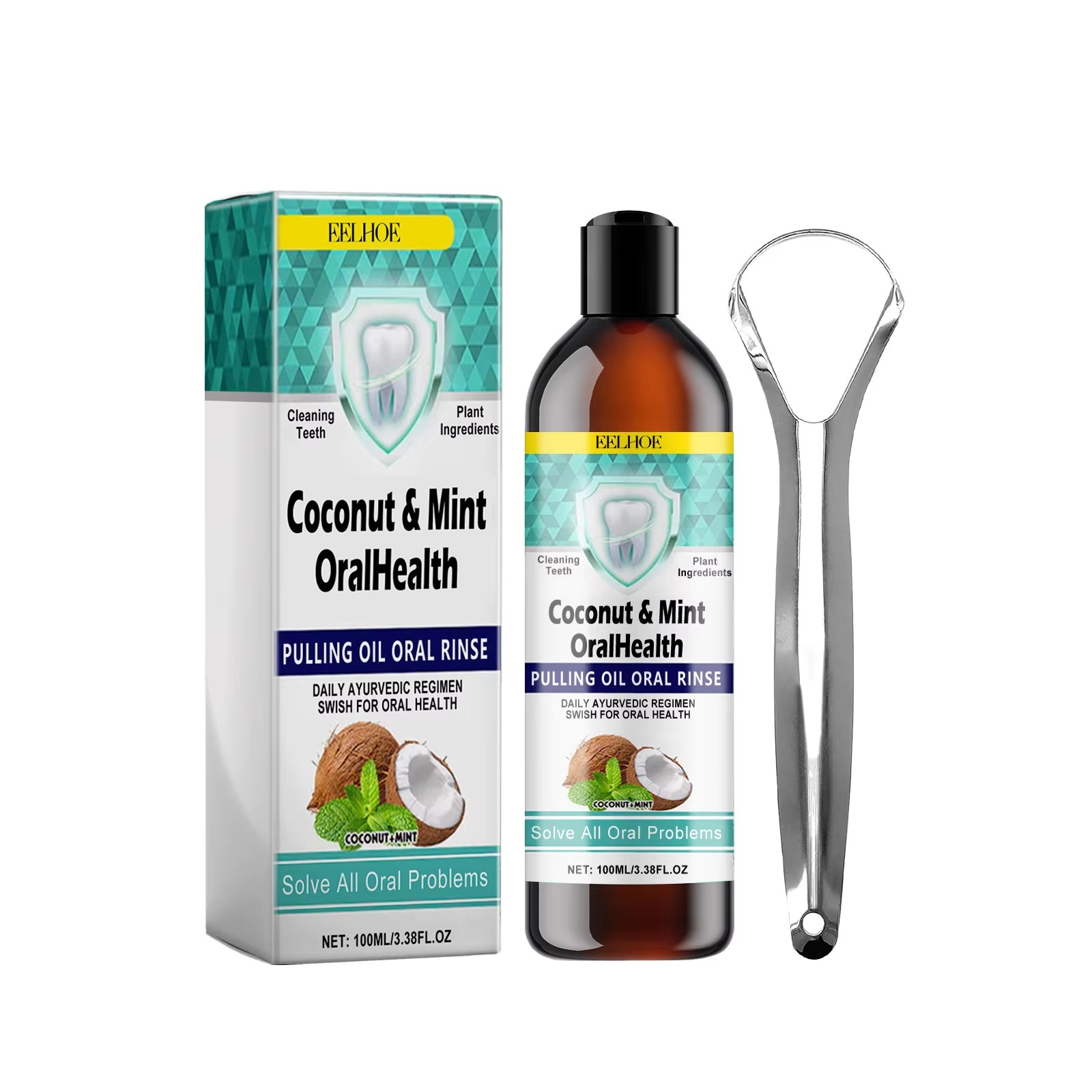 EELHOE 민트 코코넛 오일 구강 세척제 치아 청소  - Coconut Oil Pull 리뷰 및 가격