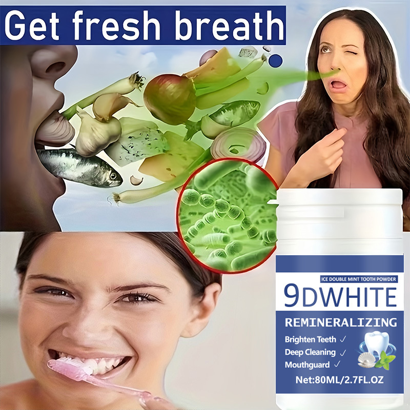 9D 퍼플 치아 미백 파우더 80ml 딥 클리닝 치아  - Teeth Whitening Dental 리뷰 및 가격